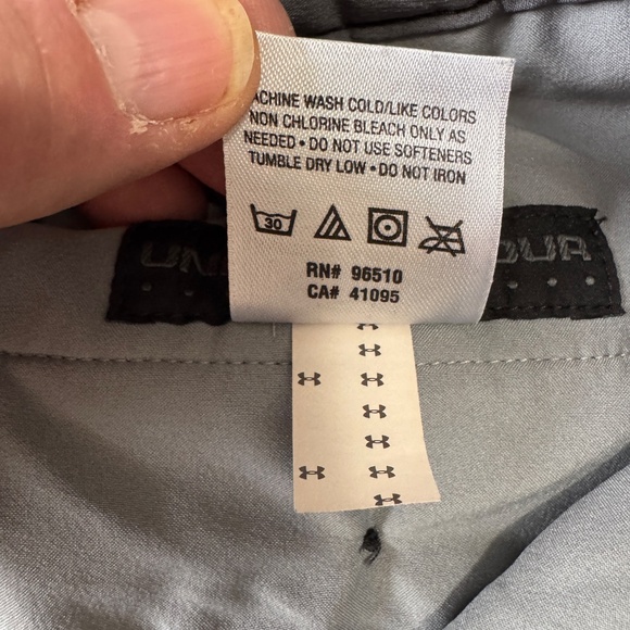 Under Armour Men's Performance Lined Golf Pants Charcoal 38/32 Outdoor Preppy - Picture 9 of 15